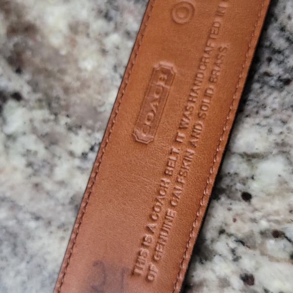 Coach Leather Belt - Picture 6 of 16